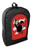 Mochila Negra Devilman Crybaby Anime Adulto / Escolar B3