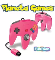 Joystick Nintendo 64 Hyperkin N64 Funtoon Pink Nuevos