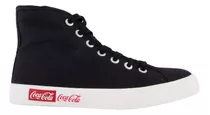 Tênis Coca Cola Blend Basic Hi Unissex Adulto Original 