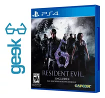 Resident Evil 6 Ps4 Nuevos Físicos - Ecuador Geek 