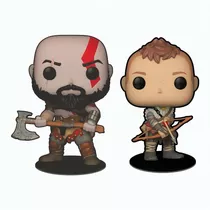 Kratos God Of War Boneco Totem  Tipo Pop Colecionável 