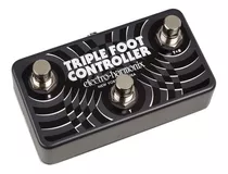 Pedal Electro Harmonix Triple Foot Controller Color Negro