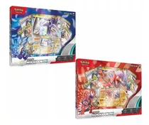 Box Coleção Lendas De Paldea Miraidon Ex + Koraidon Ex 