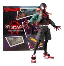 Boneco Spider Man Morales Action Figure Articulado Marvel