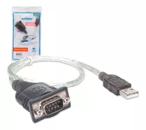 Cable Usb Serie Rs232 Db9 Manhattan 205153 Win10 Original