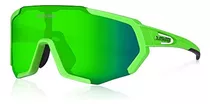 Lentes Deportivos Polarizados De Ciclismo Color Verde