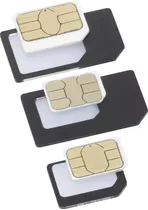 Adaptador Nano Micro Chip Sim Celular X3 + Clip + Corte Free