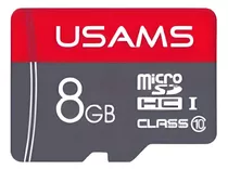 Cartão De Memória Usams Microsd Zb92tf01 Classe 10 8gb