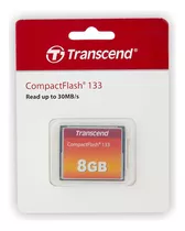 Compact Flash Cf 8gb Transcend 133x Lacrado Nf Ts8gcf133