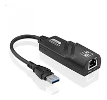 Conversor De Usb 3.0 P/ Rj-45 Placa De Rede Gigabit 100/1000