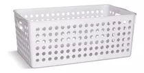 Organizador Rectangular Orbital Plastico 814 Blanco Colombraro