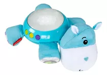 Brinquedo Projetor Hipopotamo Com Luz E Som Fisher Price