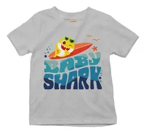 Playera Niño Baby Shark - Surf Color Gris