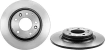 Jgo 2 Discos Sólidos Traseros Lincoln Mkz 07 Brembo