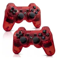 Control Compatible Ps3 Instant Wireless Control Red 2pcs