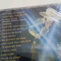 Bruna Viola Ao Vivo Melodias Do Sertão - Cd Sertanejo