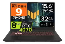 Asus Tuf A15 Ryzen 9 7940hs 32gb Ddr5 1tb Rtx4070 8gb 15.6'