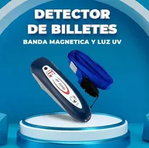Detector De Billetes Falsos  Luz Uv Y Sensor Banda Magnetica