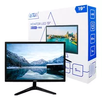 Monitor Tela 19'' Pc Led Full Hd Entrada Hdmi Vga 60hz