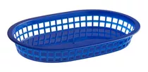 Cesta Plastica Azul Para Comida Grande (2 Und)