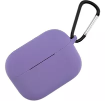 Funda Para Air Pods Pro De Silicona Varios Colores Con Clip