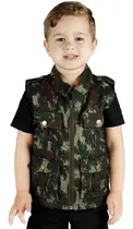 Colete Army Infantil Camuflado Eb - Treme Terra