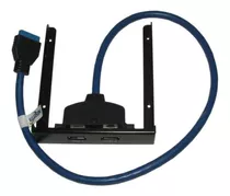 Nisuta Bracket Frontal Usb 3.0 2 Puertos Ns-slusb3f Ppct