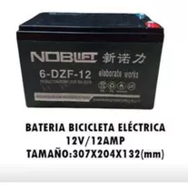 Bateria Ácido Plomo Para Bicicleta Eléctrica, Bicimotos,etc.