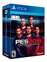 Juego Ps4 Pes 18 Legendary Edition  Ps4 