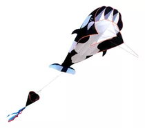 1 3d Kite Enorme Sem Moldura Macio Parafoil Gigante Baleia