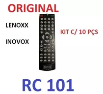 Rc101 - Rc 101  - Controle Remoto P/ Dvd Lenoxx/inovox  - Kit C/ 10 Pçs