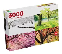 Puzzle 3000 Peças Cerejeiras Nas Quatro Estações