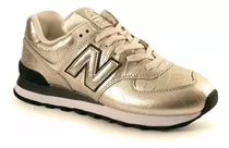 Zapatillas New Balance Wl574  Doradas (08130)