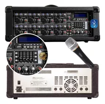 Consola Mixer Potenciada Soundxtreme 8200 U Bluetooth Cjf