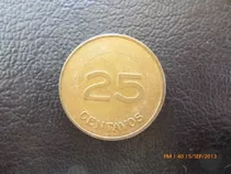 Moneda Colombia  25 Centavos 1979(x710.