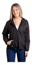 Campera Mujer Rompevientos Impermeable Capucha C.art. 704