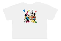 Blusinha Camiseta Minnie Mickey Mouse T-shirt Personalizado