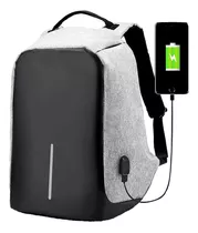 Mochila Antirrobo Impermeable Usb-compartimientos