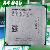 Procesador Athlon Ii 3.1ghz X4 4 Nucleos 645.......am3+/am2+