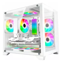 Gabinete Gamer K-mex Cg-w1ad Spacez Micro Atx Sem Fans