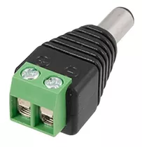 Adaptador Plug Macho 2.1x5.5 A Bornera Camaras Cctv Fuentes