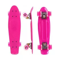 Patineta Skate Tipo Penny Mini Long Board Para Niña Rosada