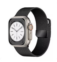 Pulseira Metal Milanes Compatível Com Apple Watch Ultra 2