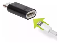 Adaptador Lightning Hembra A Usb Tipo C Macho 3.0 Haedo