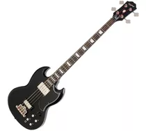 Bajo Eléctrico EpiPhone Sg Eb-3 Ebony 2 Pastillas