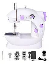 Maquina De Coser Electrica Portatil Libercam Rcos-02 Mini Puntadas Color Blanco