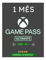 Game Pass Ultimate 1 Mês - Código 25 Dígitos 