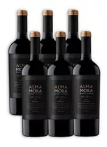 Alma Mora Select Reserve Vino Malbec Caja X6u 750ml San Juan