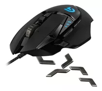 Logitech G502 Hero, Mouse Gamer Rgb / Programable / 25600dpi Color Negro