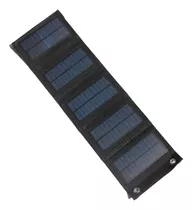 Panel Solar Plegable De 7,5 W, 5 V, Usb, Flexible, Impermeab